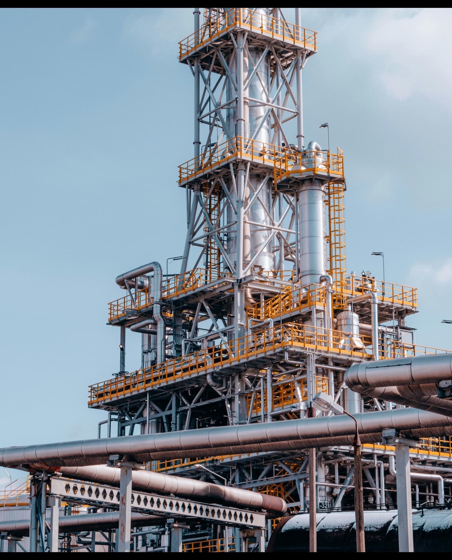 Inspector reviewing documentation during a refinery walkdown in the Eastern Province